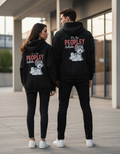 "Too Peopley Outside" Tom & Jerry Hoodie | 400 GSM Oversized